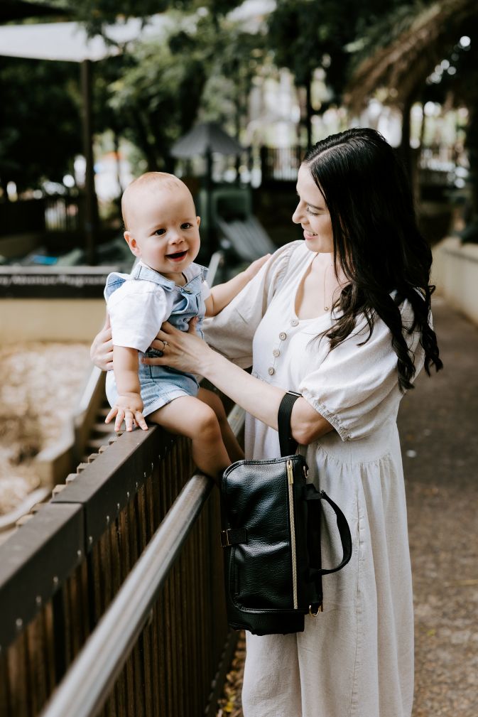 The Tiny Nomads 2-in-1 Nappy Change Crossbody Bag