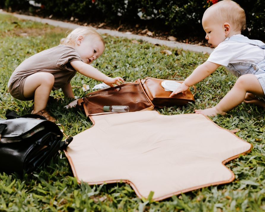 The Tiny Nomads 2-in-1 Nappy Change Crossbody Bag