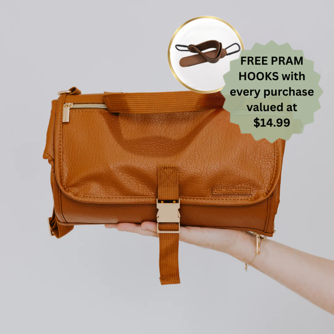 The Tiny Nomads 2-in-1 Nappy Change Crossbody Bag